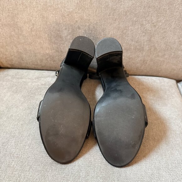 Steve Madden Leather Block Heel - Picture 4 of 4